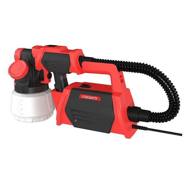 Краскораспылитель электрический 900, 900 Вт, 1200 мл/мин, макс. давление 0,2 Бар Felisatti FT2105 Felisatti