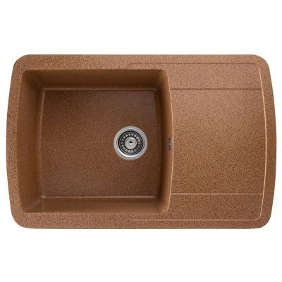 Мойка кухонная из мраморной крошки, терракот, B29-23 Gerhans