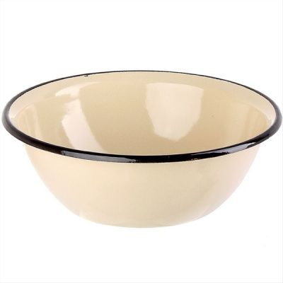 Миска 2л (слоновая) Без декора Керченский металлургический завод 40304-102СлБД