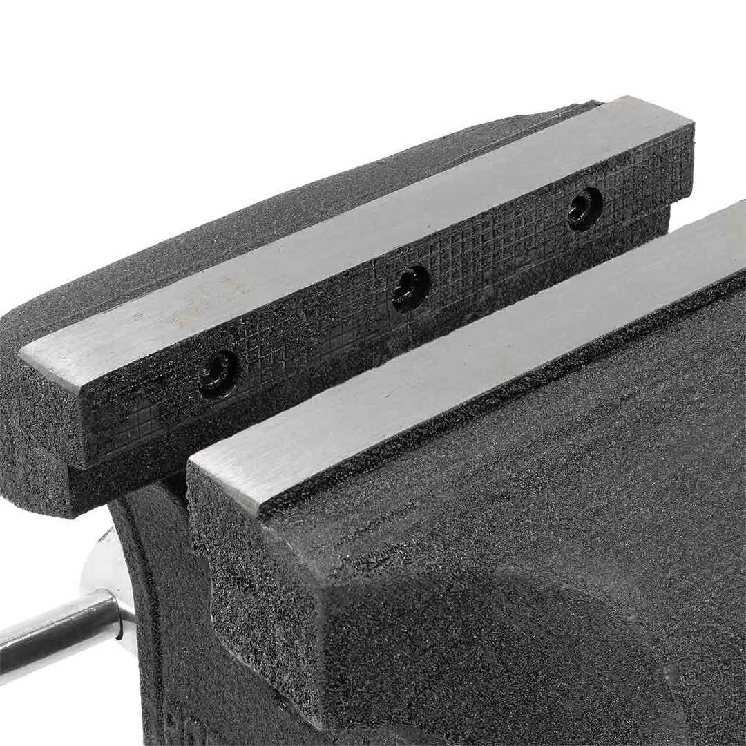 Тиски стальные поворотные с наковальней и съемными губками+захват для труб+захват для труб 175 мм RockForce RF-6540607