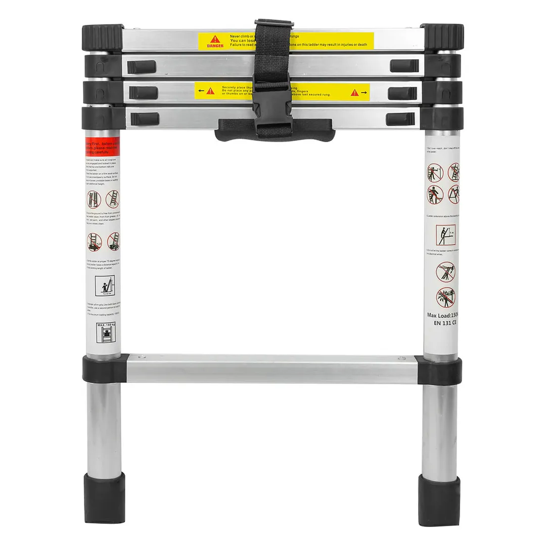 Лестница телескопическая алюм. бытовая 1.4 м, 5 ступ. Forsage F-UP140