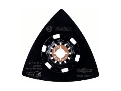 Шлифпластина Starlock 90 мм P100 Carbide-RIFF BOSCH (2608662908)