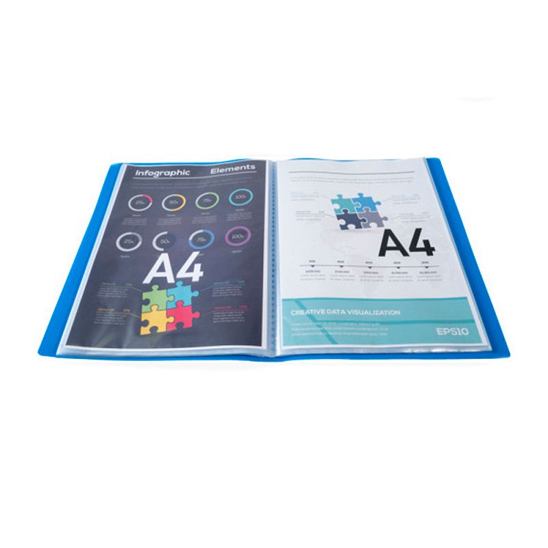 Папка c файлами "Exacompta", 30 карманов, ассорти