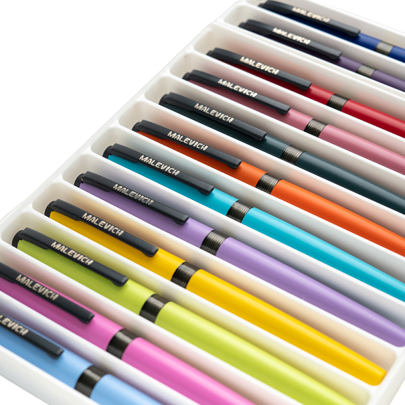 Ручка перьевая EF "Малевичъ", F, бирюзовый