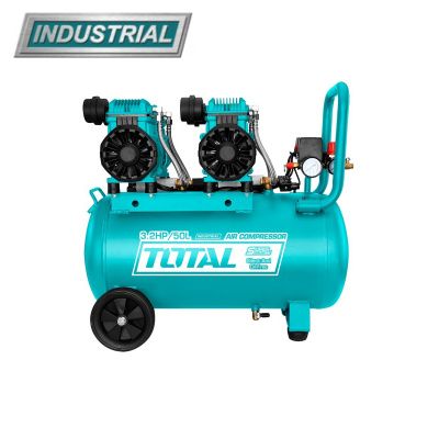 Компрессор безмасленный 50 л, прямой привод TOTAL TCS2240508
