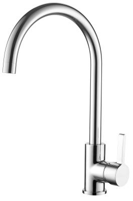 Смеситель для кухни, латунь, хром Ledeme L4299