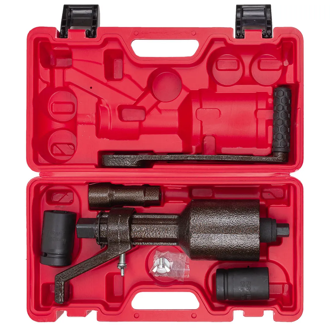 Гайковерт ручной с редуктором 1", головки 32, 33 мм, L330 мм, 1:1/1:4.2/1:64, 6800 Н/м ForceKraft FK-3411393 HS