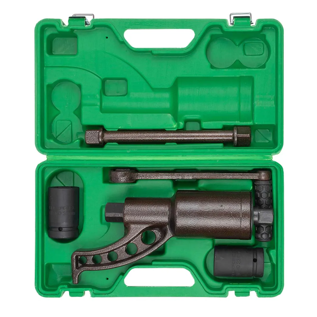 Гайковерт ручной с редуктором 1", головки 32, 33 мм, L270 мм, передаточное число 1:58, 4800 Н/м RockForce RF-3411277 HS