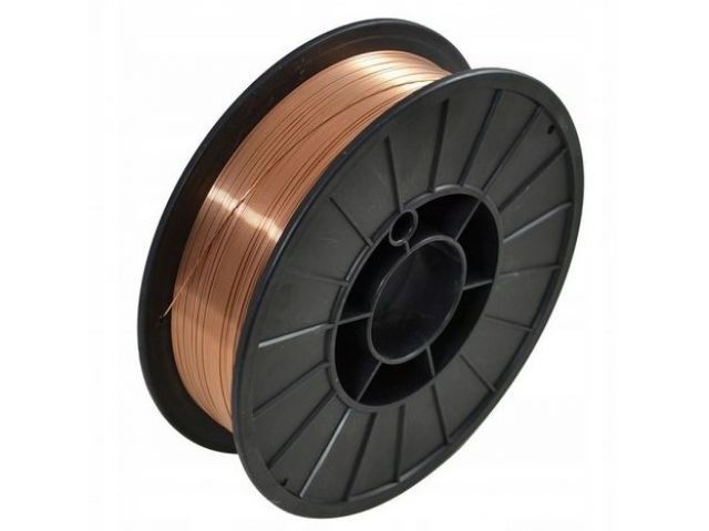Проволока сварочная омедненная СВ-08Г2С-О ф1,2мм (катушка D200 5 кг) СЗСМ 4627120426006
