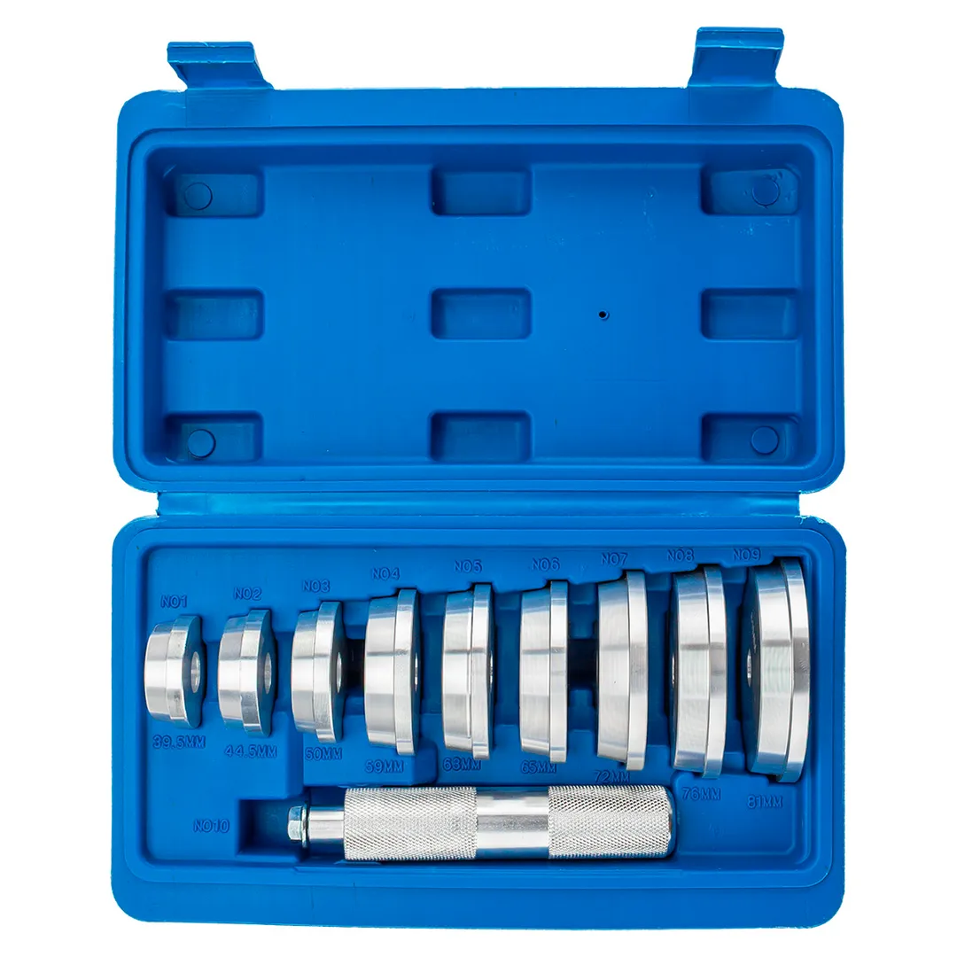 Набор оправок металлических для выпрессовки и запрессовки подшипников, втулок и сальников Forsage F-66603