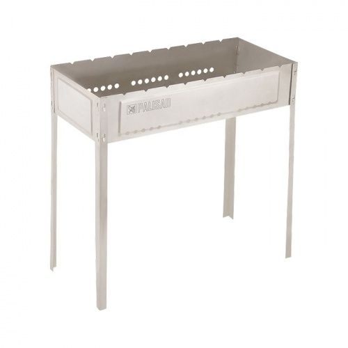 Мангал с ребрами жесткости 700 х 300 х 700 мм, Россия Camping Palisad 69548