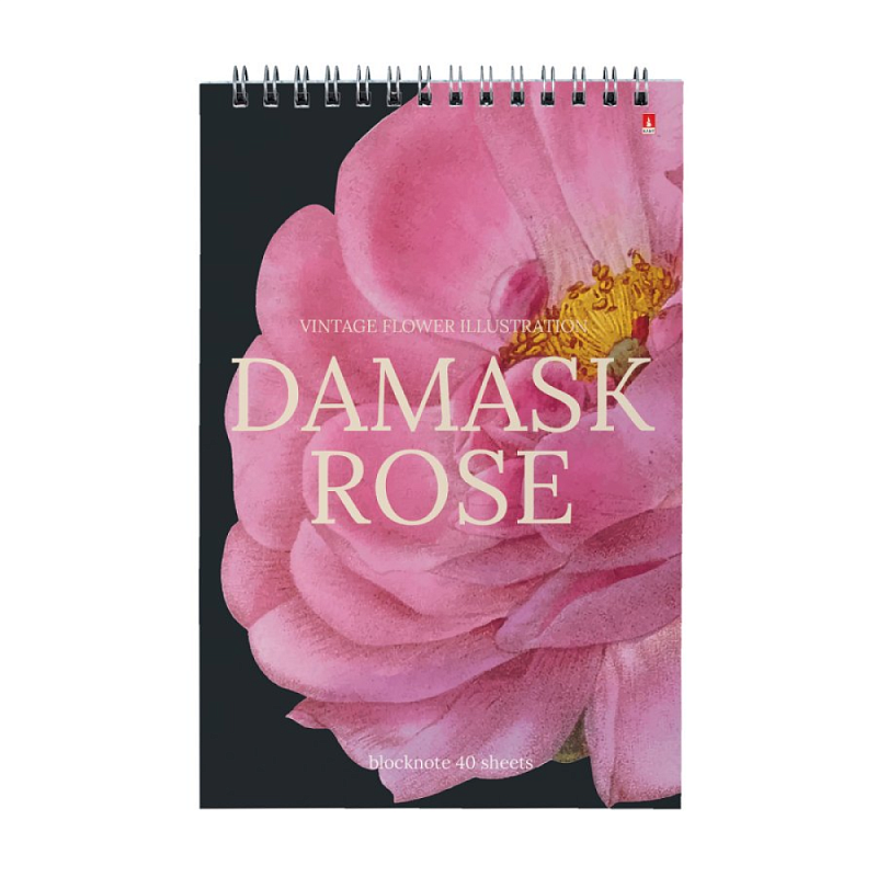 Блокнот "Цветы. Паттерн", A5, 40 листов, в клетку, ассорти