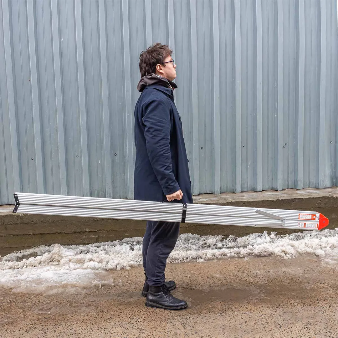 Лестница складная алюминиевая, 6 ступенек Forsage F-TL603-6