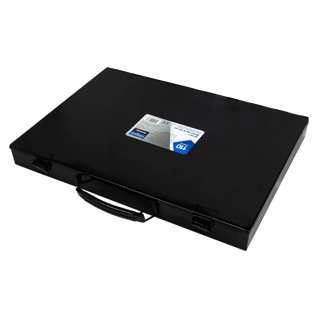 Набор метчиков и плашек 110 пр Scheppach Sch-M110-1