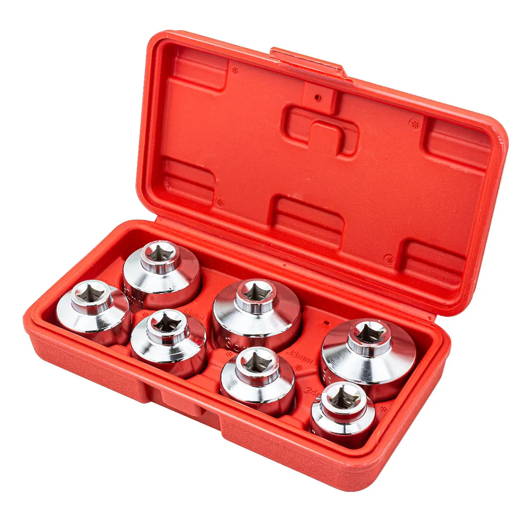 Набор головок для откручивания масляных фильтров, 7 пр. Forsage F-61920С