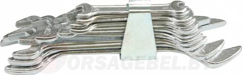 Набор рожковых ключей 6-32 мм 10 пр. Vorel 50610