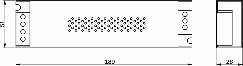 Блок питания Indoor 60W/24V, Pro, AKS 125204