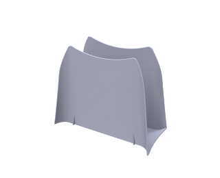 Салфетница Krita (серая мистерия© BEROSSI ИК 64075000