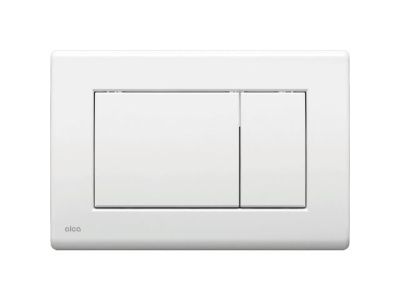 Кнопка управления для систем инсталляций белая, Alcaplast M270-BL-01