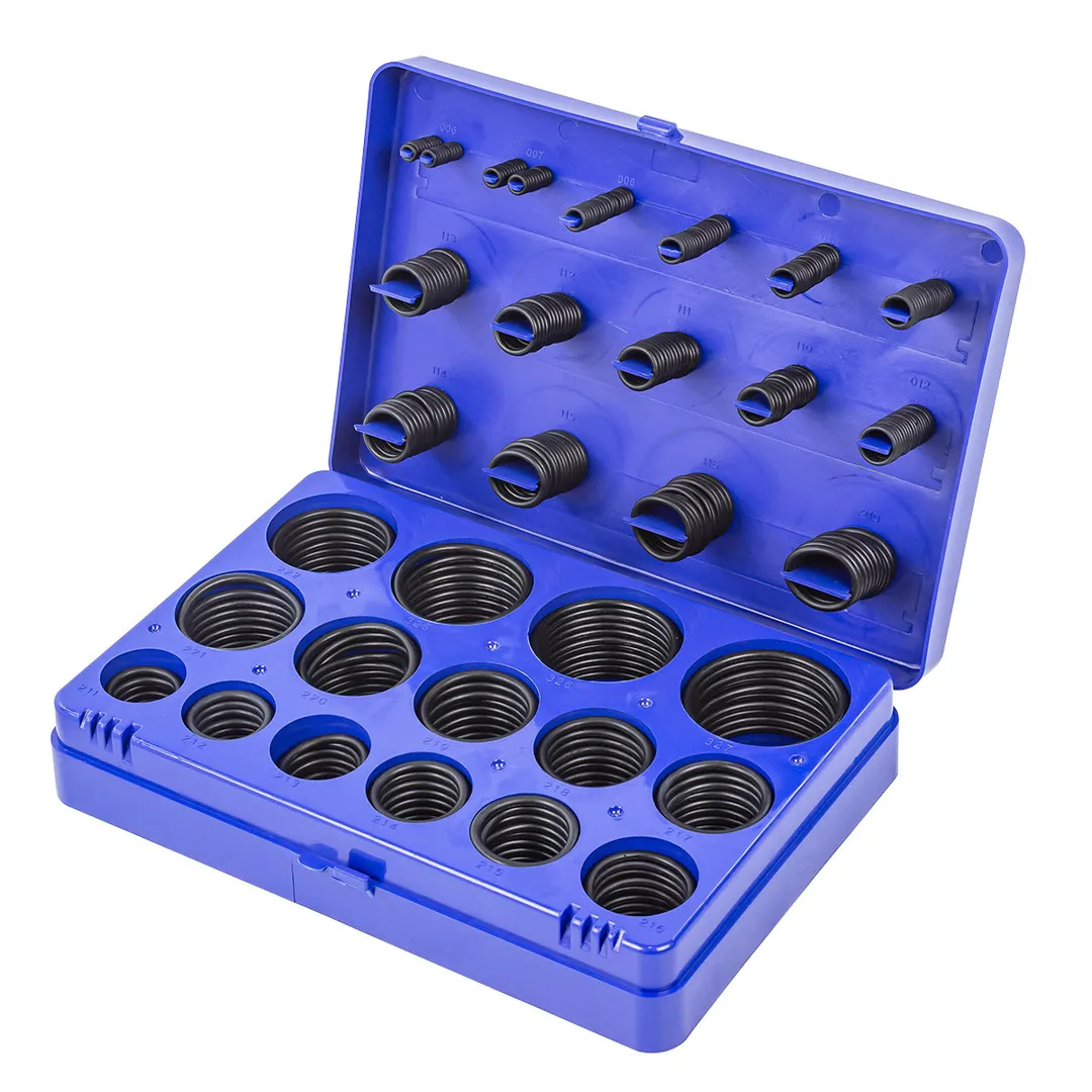 Кольца уплотнительные резиновые маслобензостойкие, 382 пр., метрические Forsage F-726