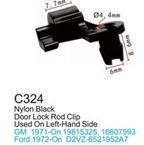 Клипса для крепления внутренней обшивки а/м GM пластиковая, 100 шт Forsage C0324(GM)