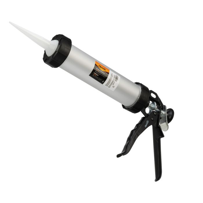 Пистолет для герметика, 400 мл, ''закрытый'', алюминиевый корпус, круглый шток 8 мм Sparta 886475