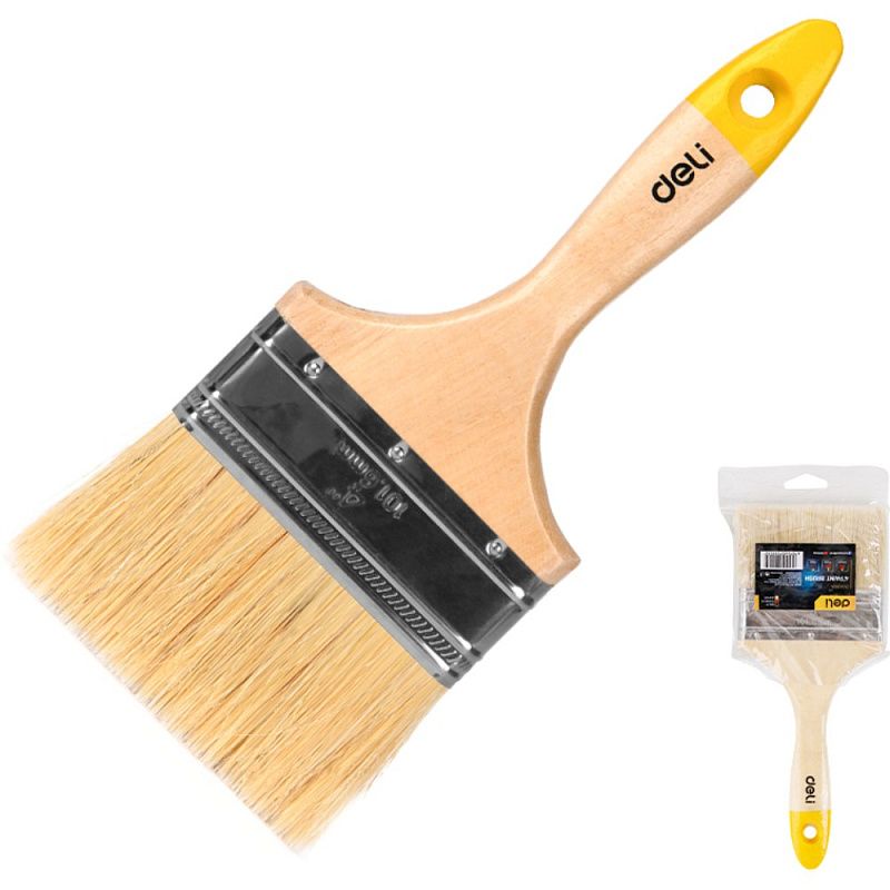 Кисть малярная Deli плоская, 4