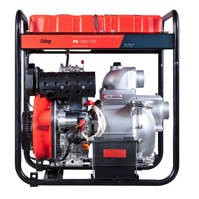 Мотопомпа для сильнозагрязненной воды PD 1300T ES Fubag 646709