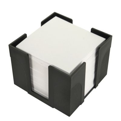 Бокс с бумагой для заметок "Эсир", черный