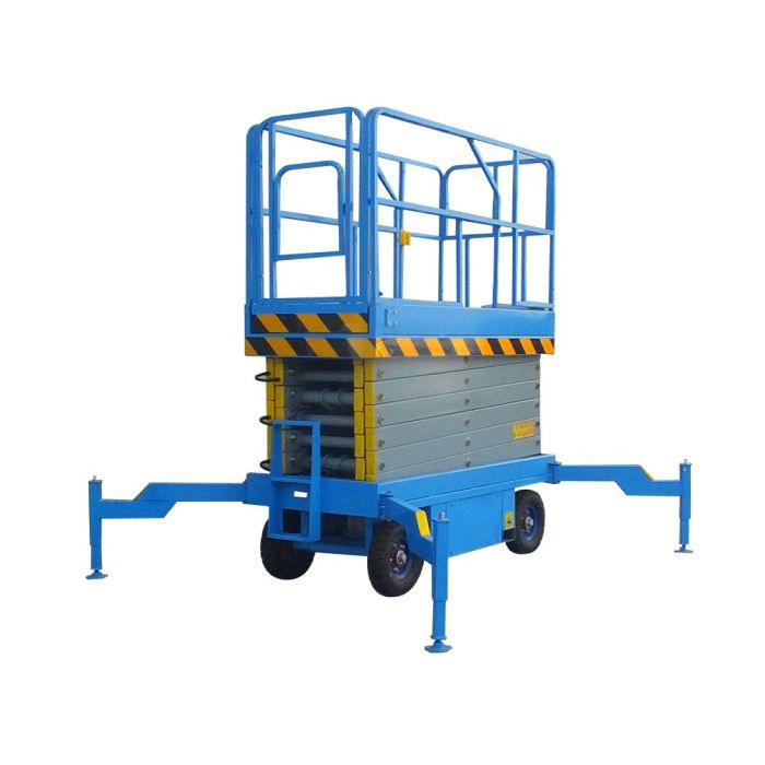 Подъемник ножничный самоходный 500 кг 9/11 м SJY-0,5-9DC аккумуляторный TOR 1031064