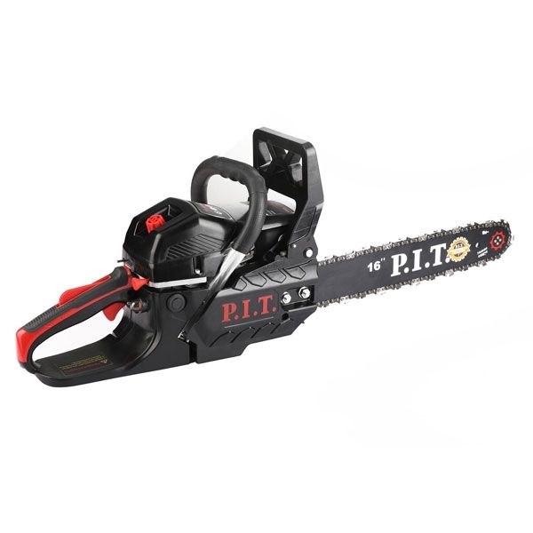 Пила цепная бензиновая GCS45-C6 (16"/400мм, 2кВт/2,8л.с, 52см³, хром.цил., легк старт) PIT GCS45-C6