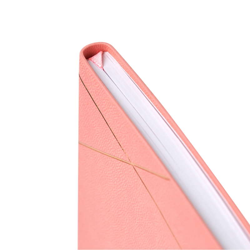 Блокнот "20D076", А5, 96 листов, розовый