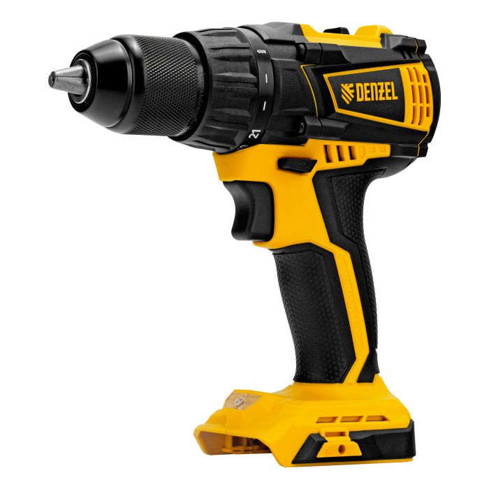 Дрель-шуруповерт аккумуляторная, бесщет. BLDL-IB-18-0, Li-Ion, 18 В Denzel 26122