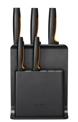 Набор ножей 5 шт пластиковый блок FF Fiskars 1057554