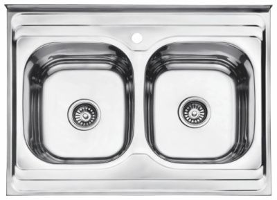Кухонная мойка из нержавеющей стали, глянцевая Ledeme L98060B-6