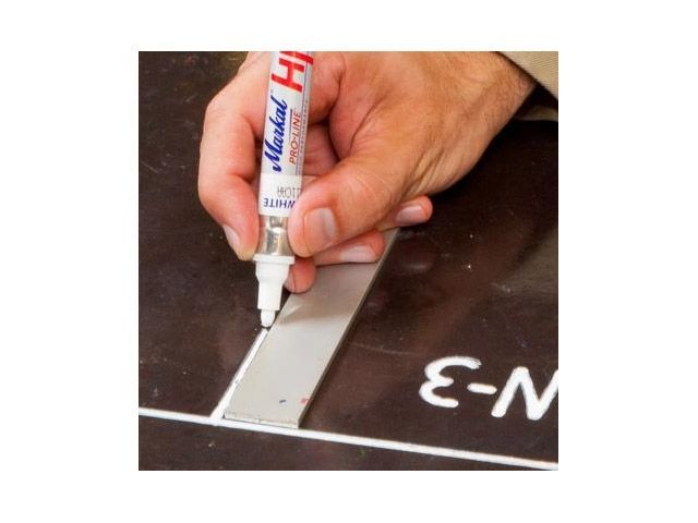 Маркер промышл. перманентный на основе жидк. краски PRO-LINE HP, белый, толщ. линии 3 мм MARKAL 96960