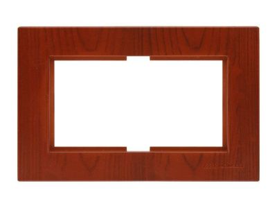 Рамка для 2-ой розетки вишня, RITA, Mutlusan 22208201256