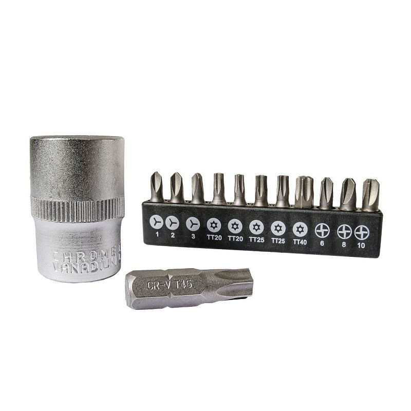 Набор инструмента 215 пр 1/4"&3/8"&1/2" 6-гр BTK-215 BORT 93418446