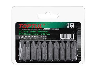 Набор бит PH3 1/4'' длиной 25 мм. 10 пр. Toptul FSBA1003G