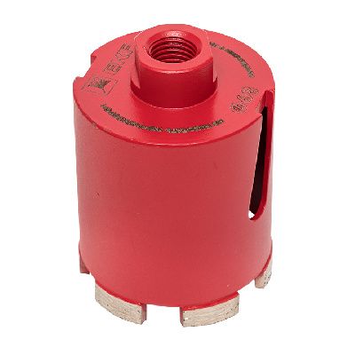 Коронка алмазная для дрелей с микроударом DCH-68MH Micro Hit Laser M16 EKF Professional dch-68-mh-m16