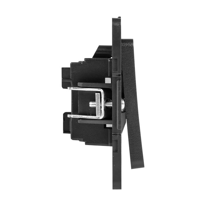 Стокгольм Механизм Выключателя 1-кл, 10А черный EKF PROxima EZV10-021-10