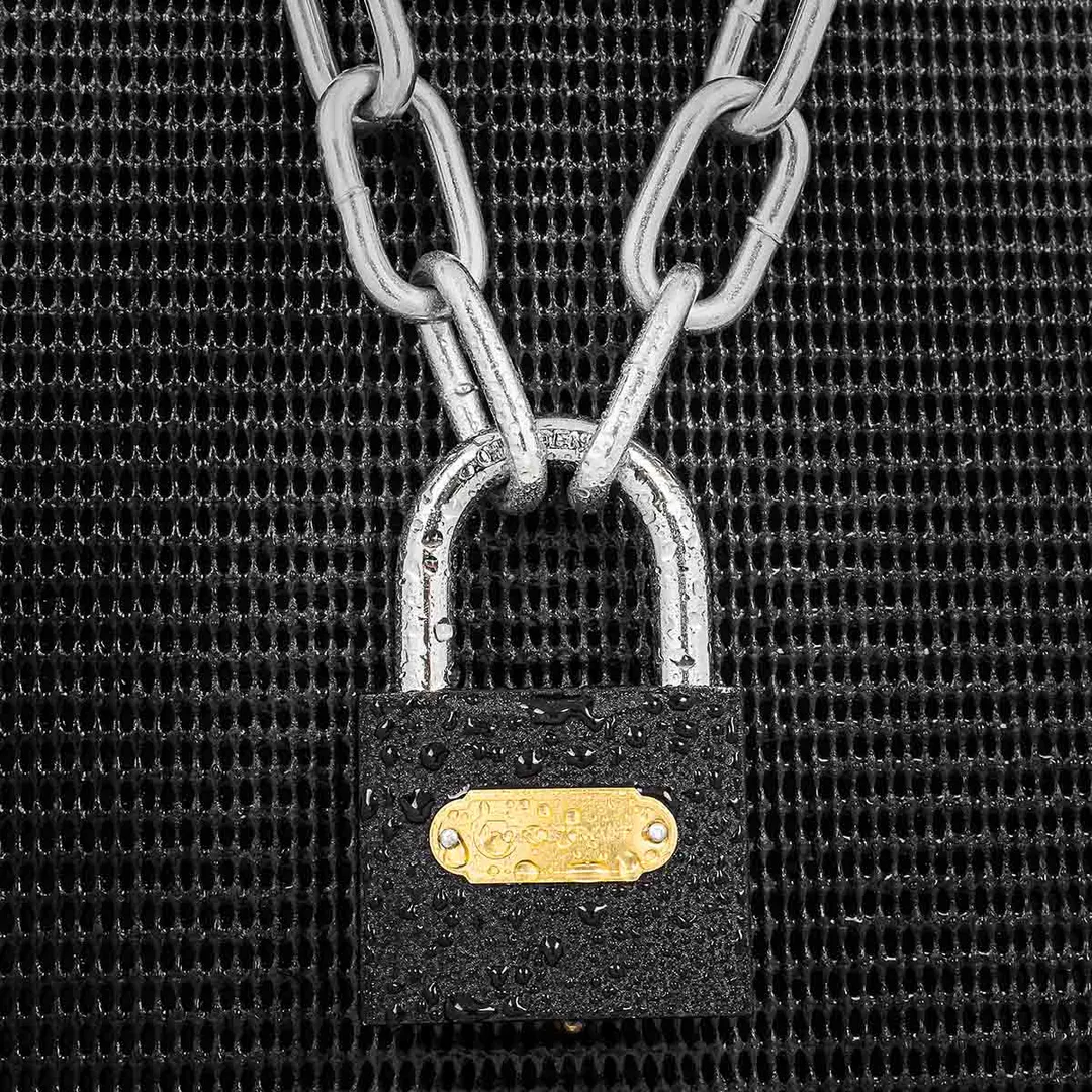 Замок навесной ForceKraft FK-W-Black(FB)63