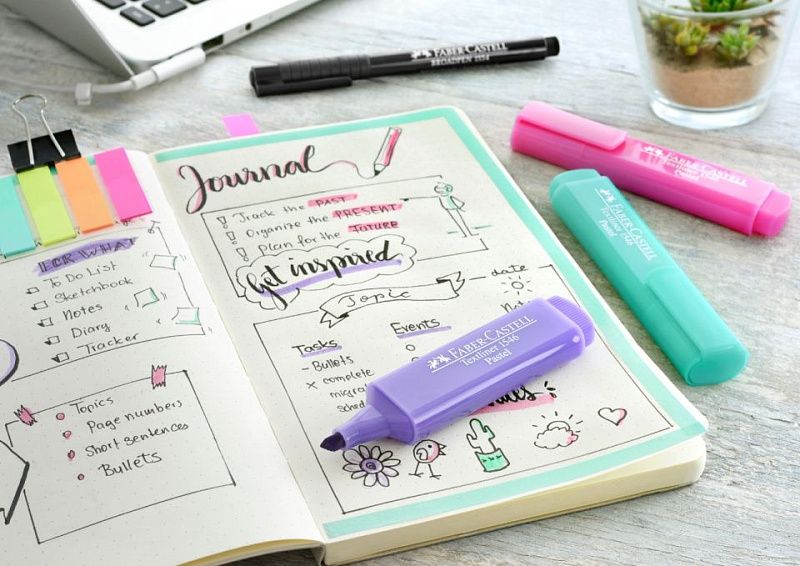 Маркер текстовый "Textliner" флуоресцентный, фиолетовый