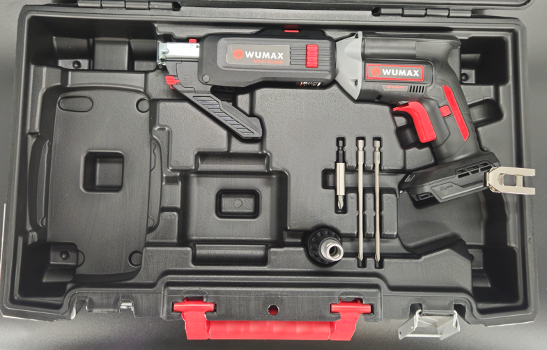 Шуруповерт аккумуляторный с системой подачи шурупов ATS 18 CLASSIC (без ЗУ и АКБ), WUMAX 5717409210