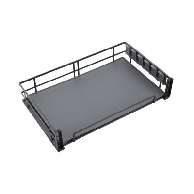 Выдвижная корзина-сушка DARK LINE 800, черный AKS 90626