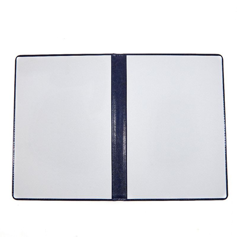 Папка на подпись, с карманом, синий