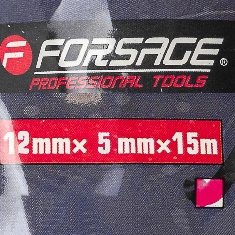 Шланг витой полиуретановый 12х8 мм, 15 м, с фитингами Forsage F-1208-15M