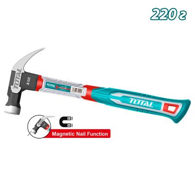 Молоток-Гвоздодер 220г TOTAL THCH61008