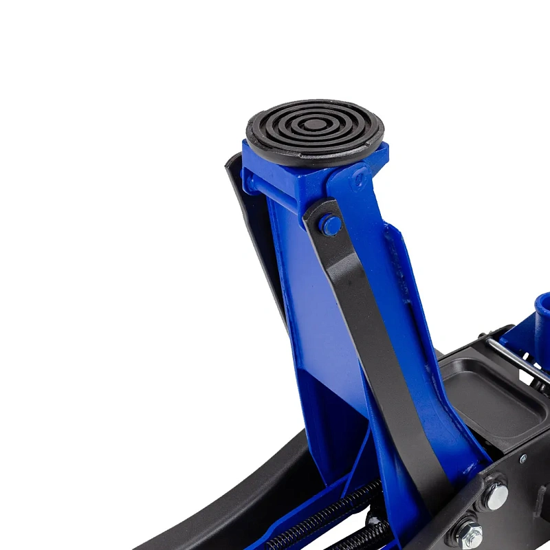 Домкрат подкатной гидравлический 3 т, 75-510 мм, низкопрофильный двухпоршневой с резиновой накладкой Scheppach Sch-T830018