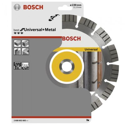 Алмазный круг Best for Universal and Metal Bosch